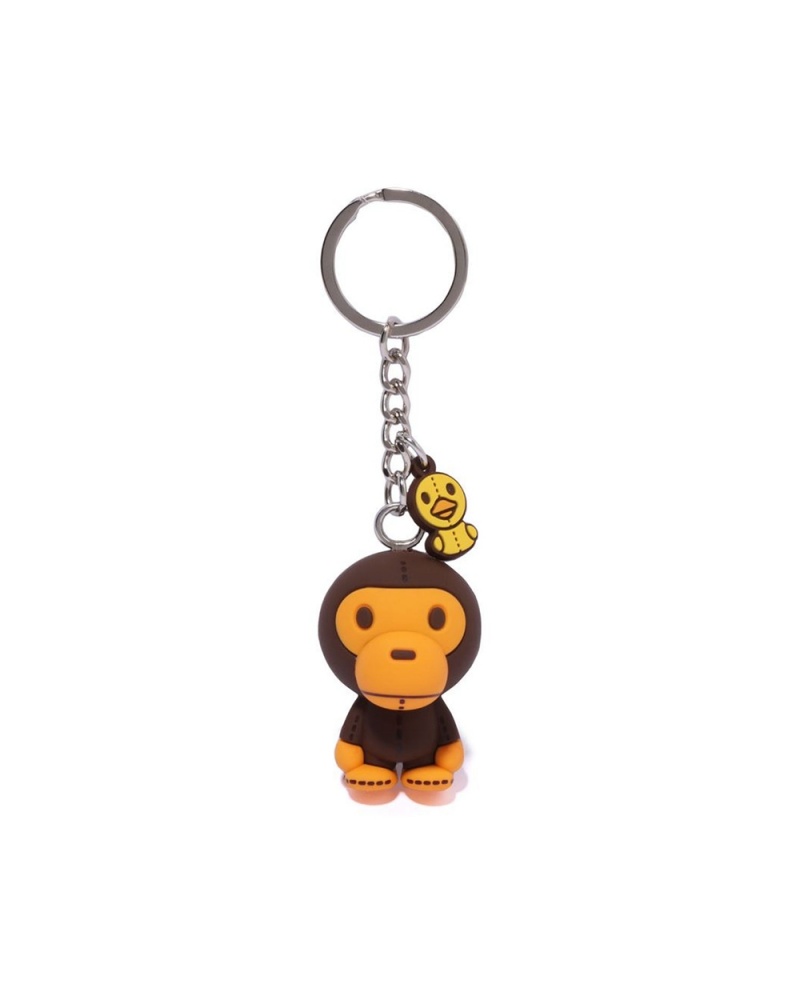 Autres Accessoires Bape Baby Milo Toy Key chain Marron Enfant | JAO-50372861